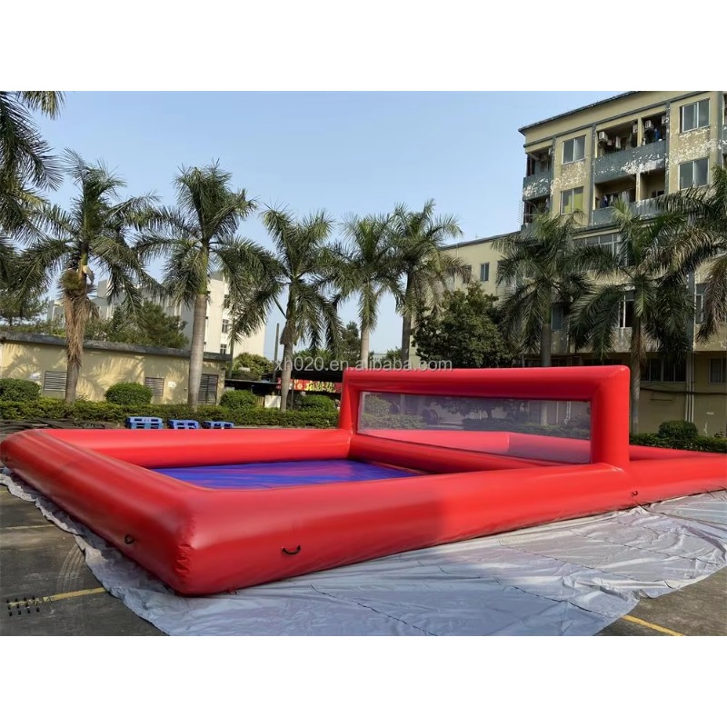 Event & Party Supply - สนามวอลเลย์บอลน้ำเป่าลมยอดนิยมปี 2026 สนามเทนนิสเป่าลมแบบพกพา อุปกรณ์กีฬาวอลเลย์บอลสำหรับกิจกรรมกลางแจ้ง