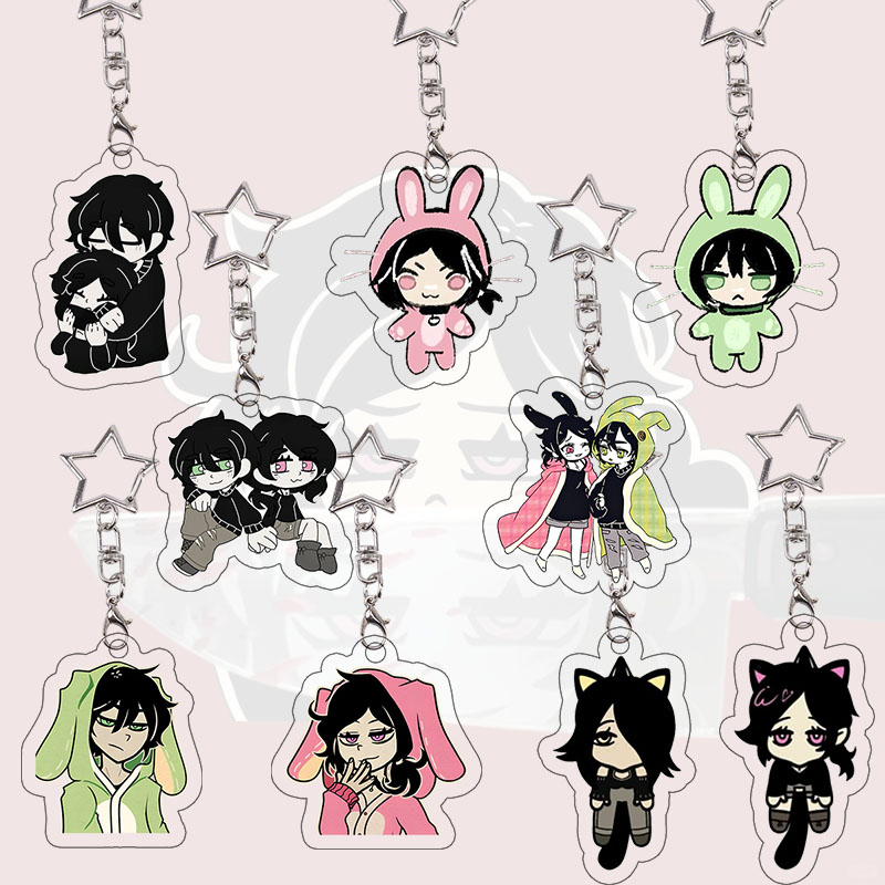 Event Supplies - พวงกุญแจอะคริลิครูปโลงศพของแอนดี้ ลิลลี่ ชุดตกแต่งกระเป๋า จี้ห้อยประดับ พวงกุญแจ จี้ห้อยสุดน่ารัก