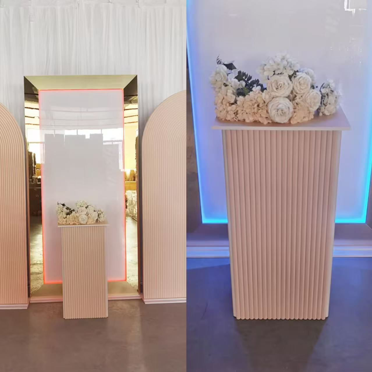Party Event Supplier - Light Up ฉากหลังชุดสําหรับตกแต่งห้องอาบน้ําเด็กงานแต่งงานซัพพลายเออร์ 3 ชิ้น