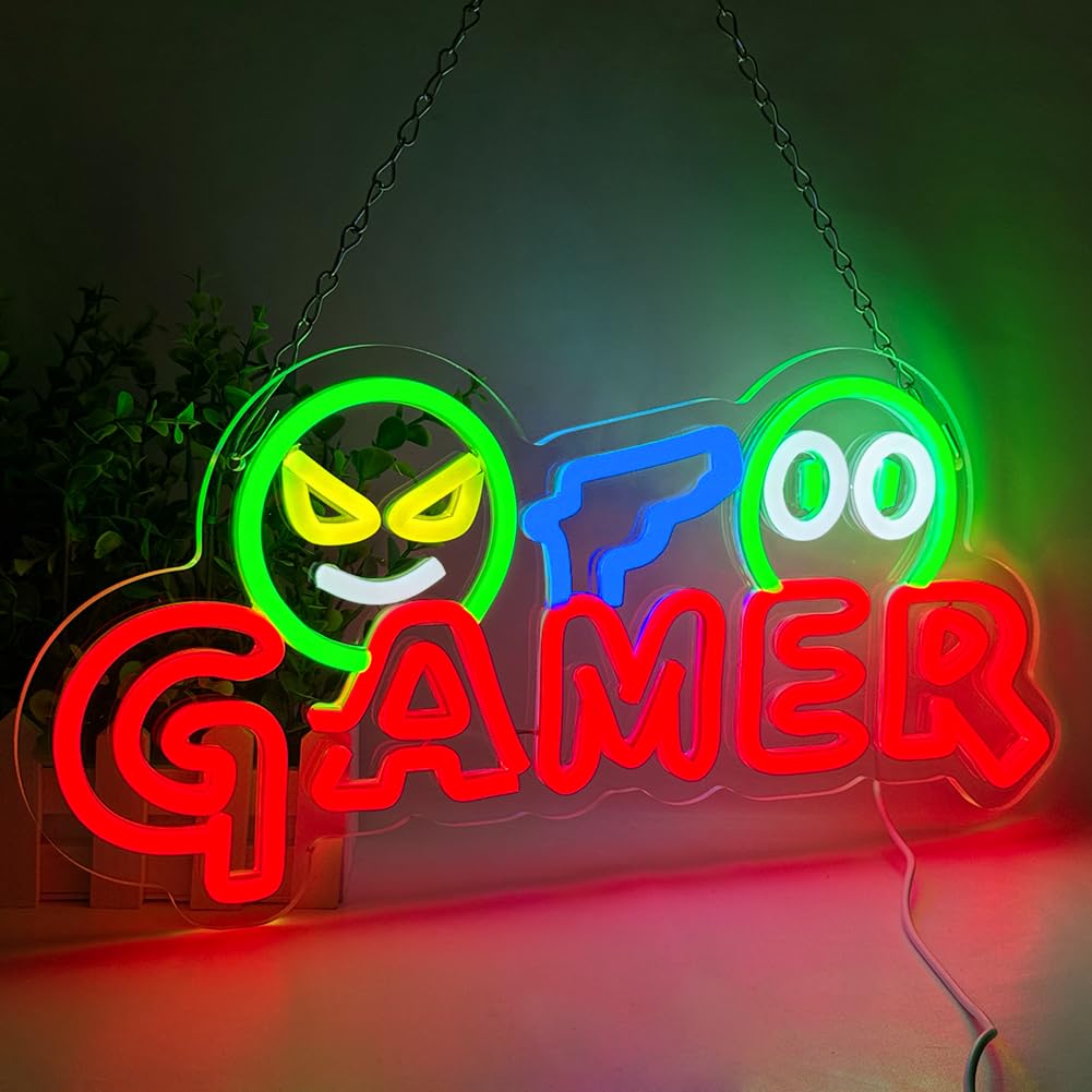 ไฟนีออน LED สำหรับเกมเมอร์ ตกแ - Neon Sign Party บทวิจารณ์และราคา