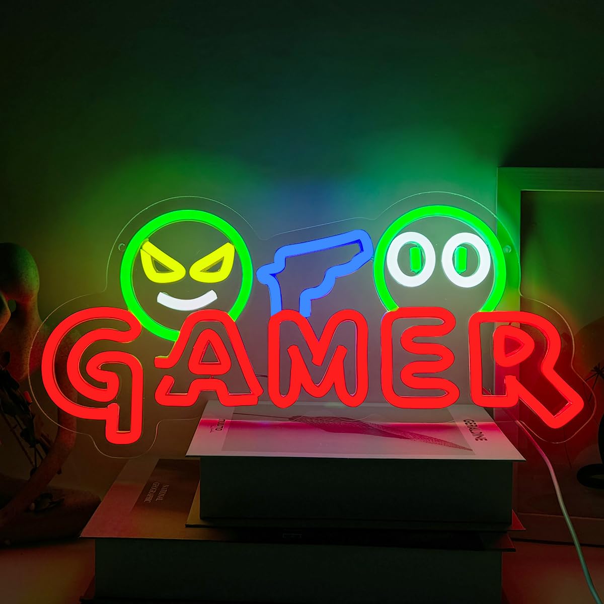 ไฟนีออน LED สำหรับเกมเมอร์ ตกแ - Neon Sign Party บทวิจารณ์และราคา