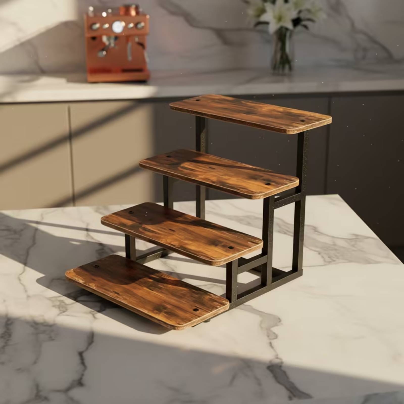 ชั้นวางเค้ก 4 ชั้นแบบตั้งโต๊ะ  - Cupcake Stand Tier บทวิจารณ์และราคา