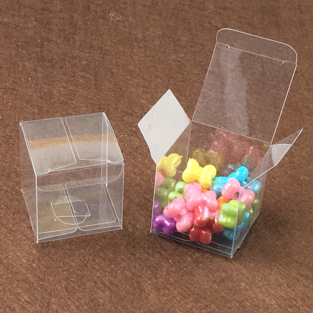 50ชิ้น9*9*9เซนติเมตรพลาสติกใสก - Event Party Box บทวิจารณ์และราคา