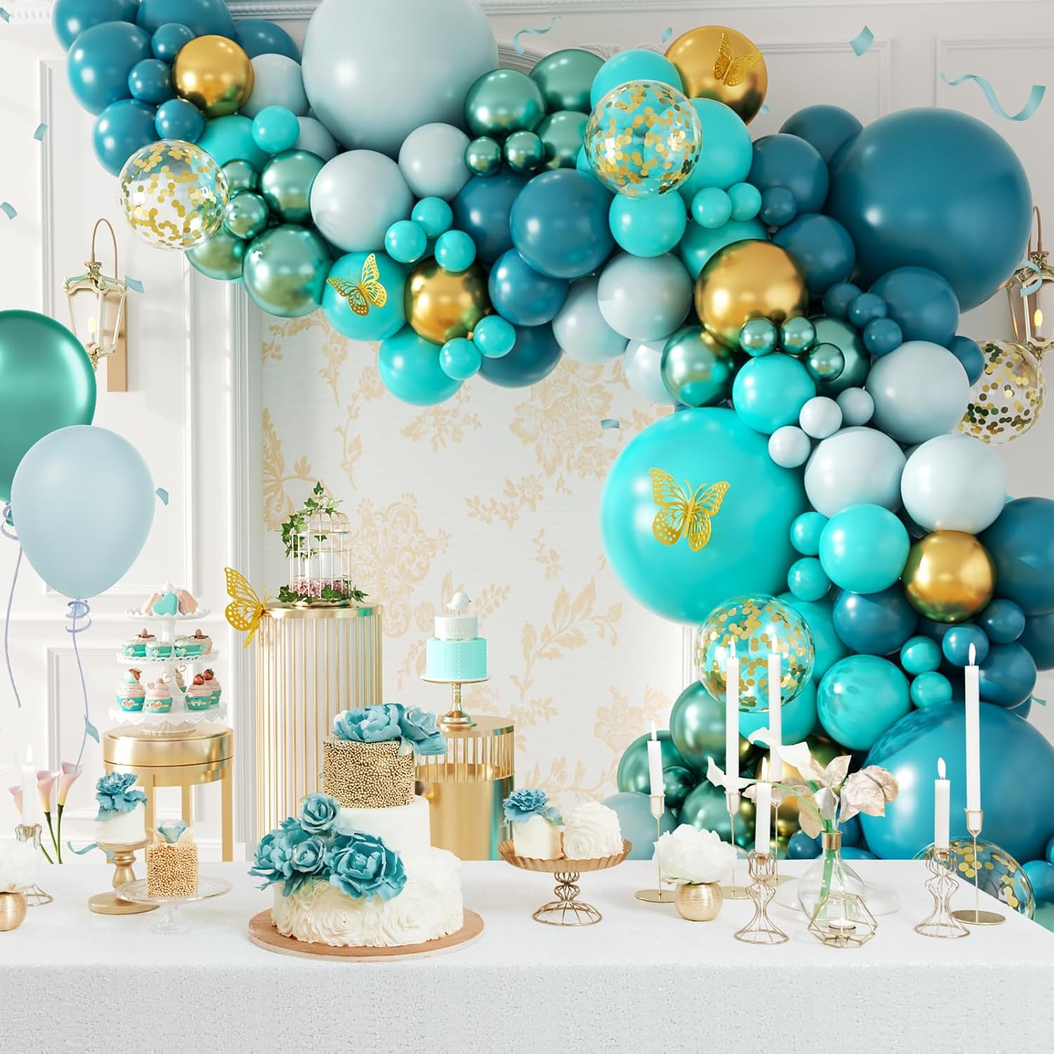 ชุดอุปกรณ์ตกแต่งซุ้มลูกโป่งธีม - Balloon Arch Kit บทวิจารณ์และราคา