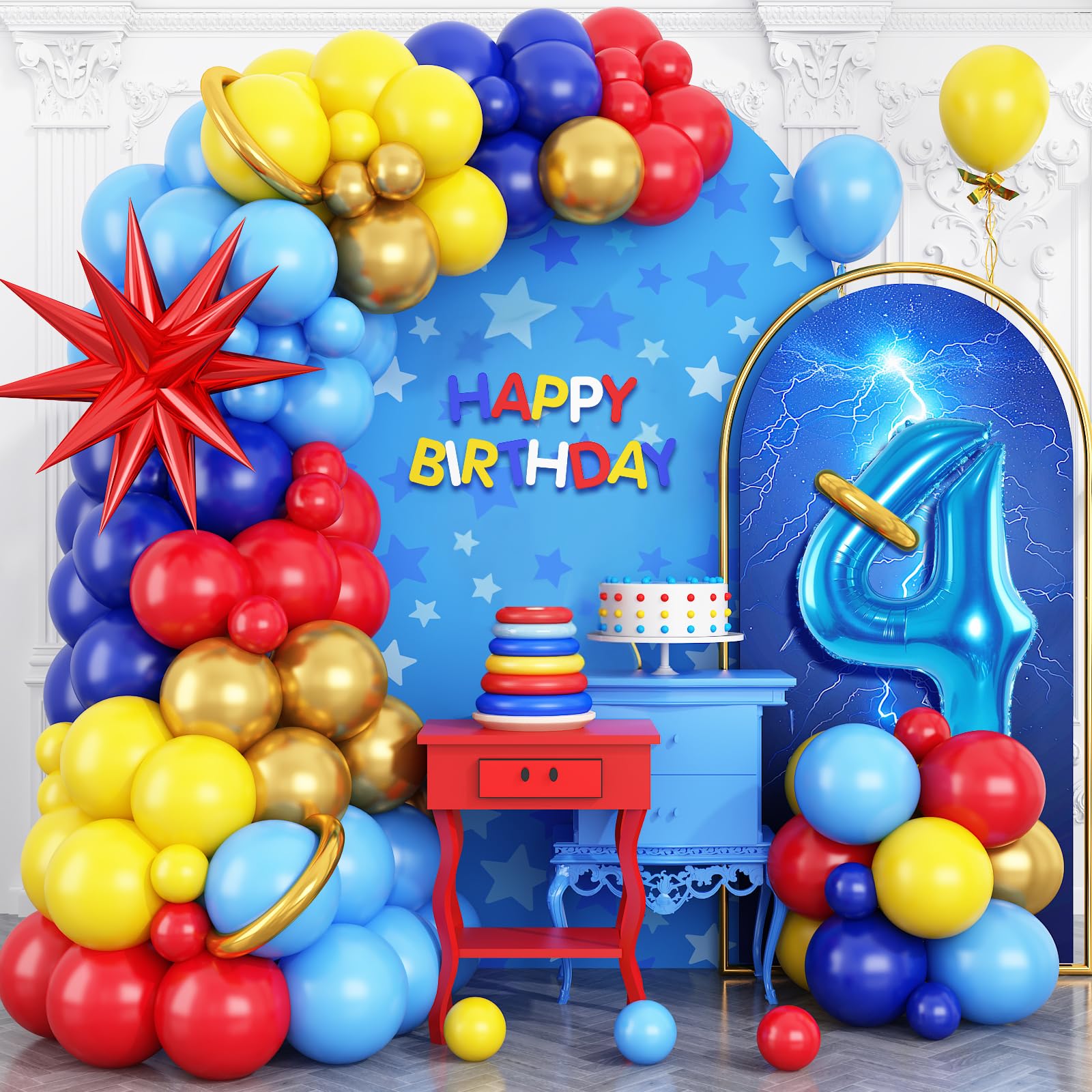 ชุดโค้งดิจิตอลบอลลูนยางสีแดง เ - Balloon Arch Kit บทวิจารณ์และราคา