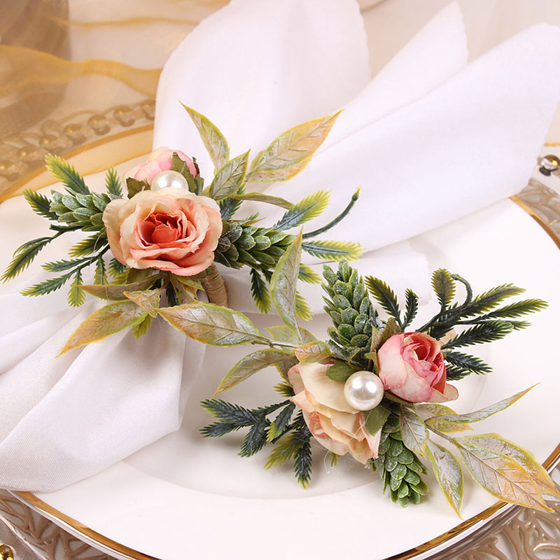 ผู้ถือแหวนผ้าเช็ดปาก Rose & Pi - Party Event Supplier บทวิจารณ์และราคา