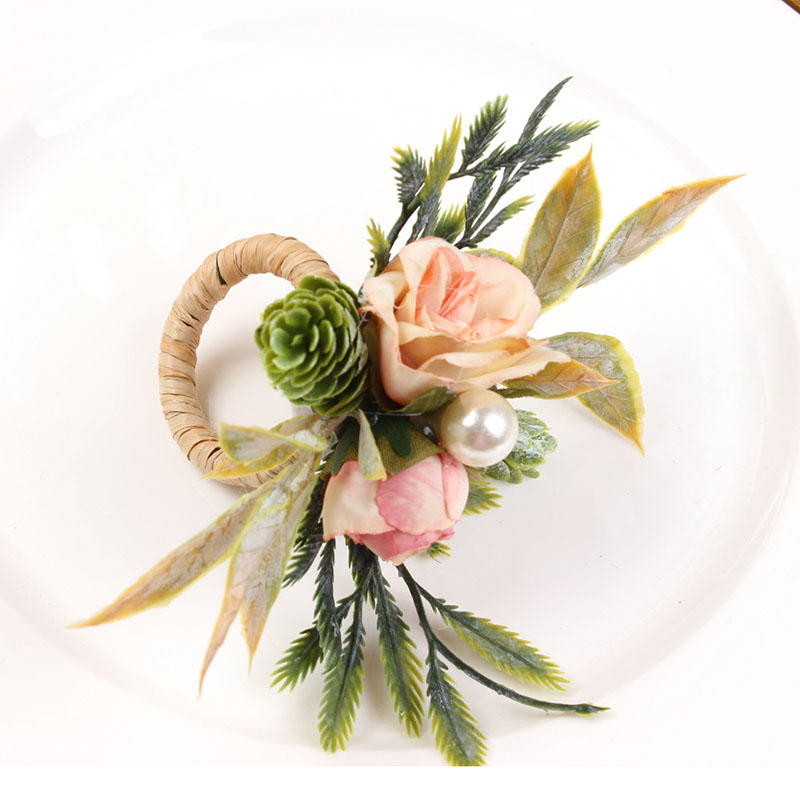 ผู้ถือแหวนผ้าเช็ดปาก Rose & Pi - Party Event Supplier บทวิจารณ์และราคา