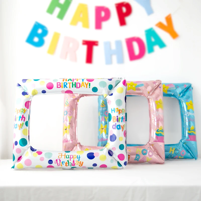 กรอบรูปบอลลูนเด็กสุขสันต์วันเก - Photo Booth Frame บทวิจารณ์และราคา