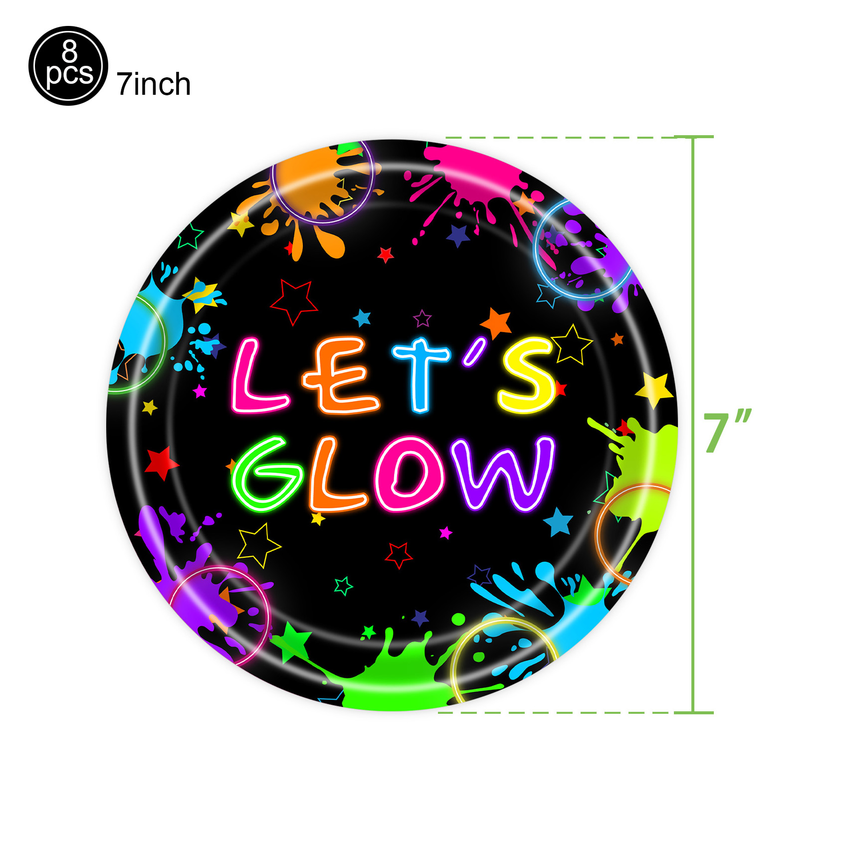 Neon Party Supplies Let Glow P - Let'S Party Event Supply บทวิจารณ์และราคา