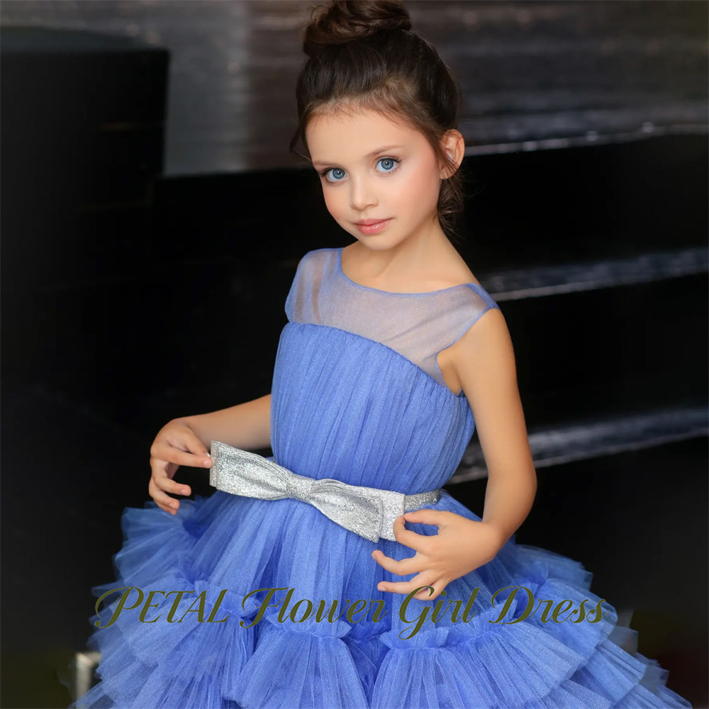 ชุดเดรสเด็กสีฟ้าพาสเทลแบบไม่มี - Birthday Sash Glitter บทวิจารณ์และราคา