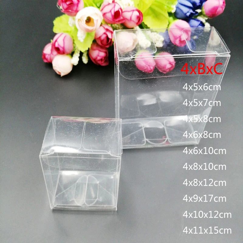 50pcs 4xBxC สี่เหลี่ยมผืนผ้าโป - Event Party Box บทวิจารณ์และราคา