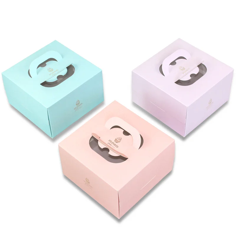 5 ชิ้น 8 นิ้วกล่องเค้กหน้าต่าง - Party Event Supplier บทวิจารณ์และราคา
