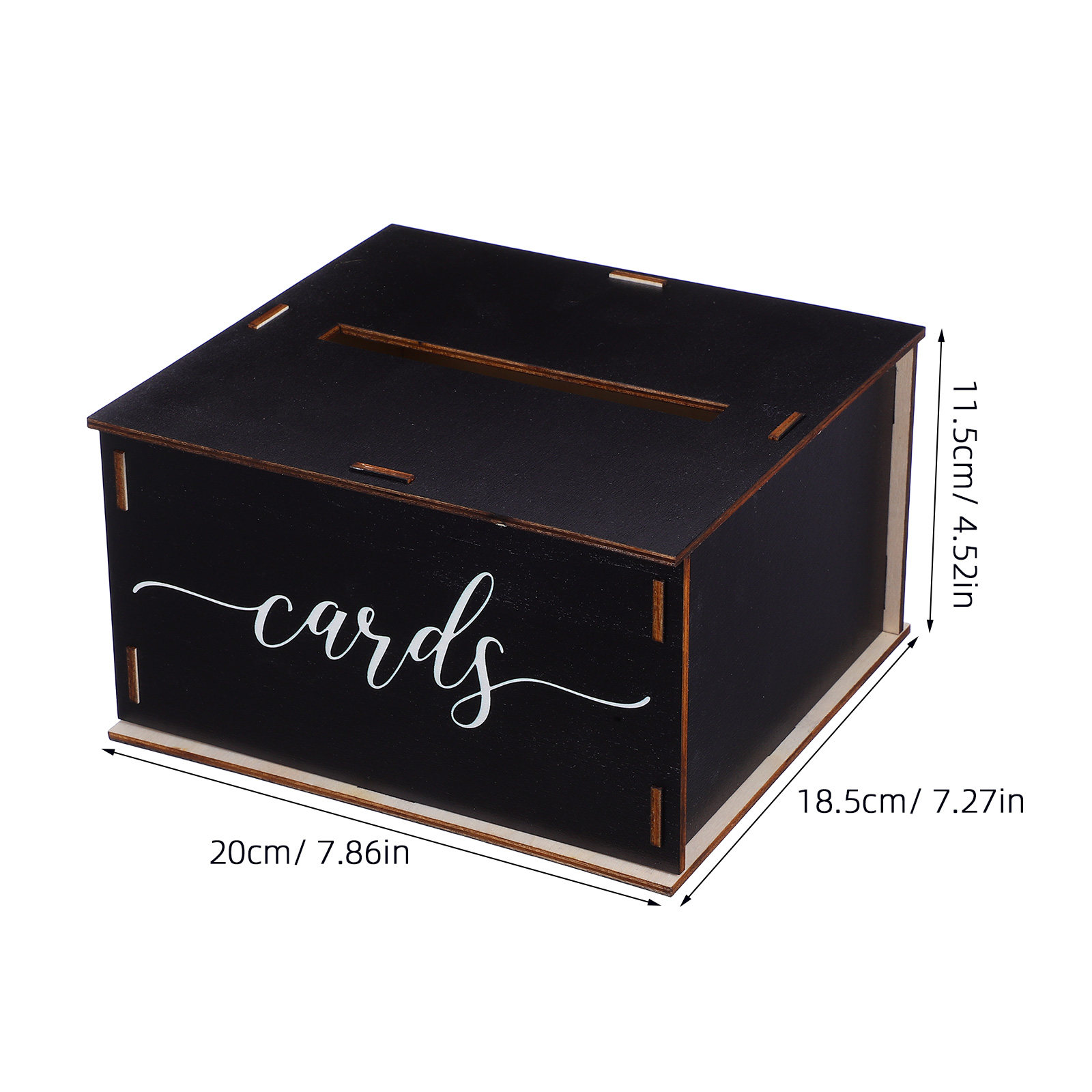 กล่องใส่การ์ดแต่งงานไม้แบบเรีย - Event Party Box บทวิจารณ์และราคา