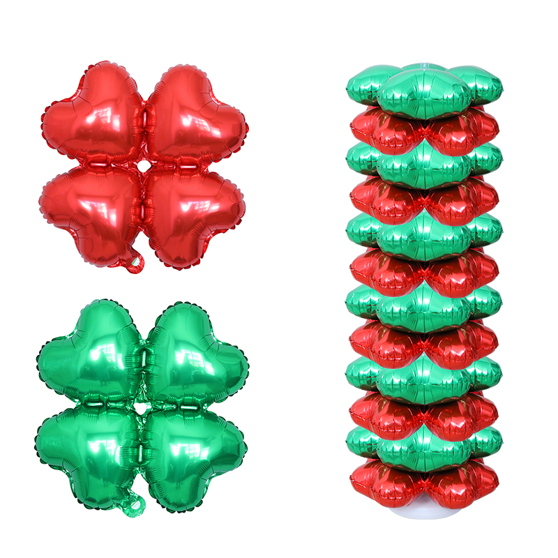 10pcs 18 นิ้ว 4 กลีบดอกไม้อลูม - Balloon Arch Kit บทวิจารณ์และราคา