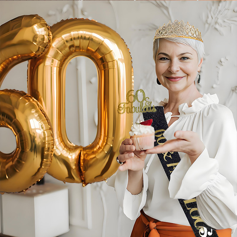 ชุดตกแต่งฉลองครบรอบวันเกิดครบร - Birthday Sash Glitter บทวิจารณ์และราคา