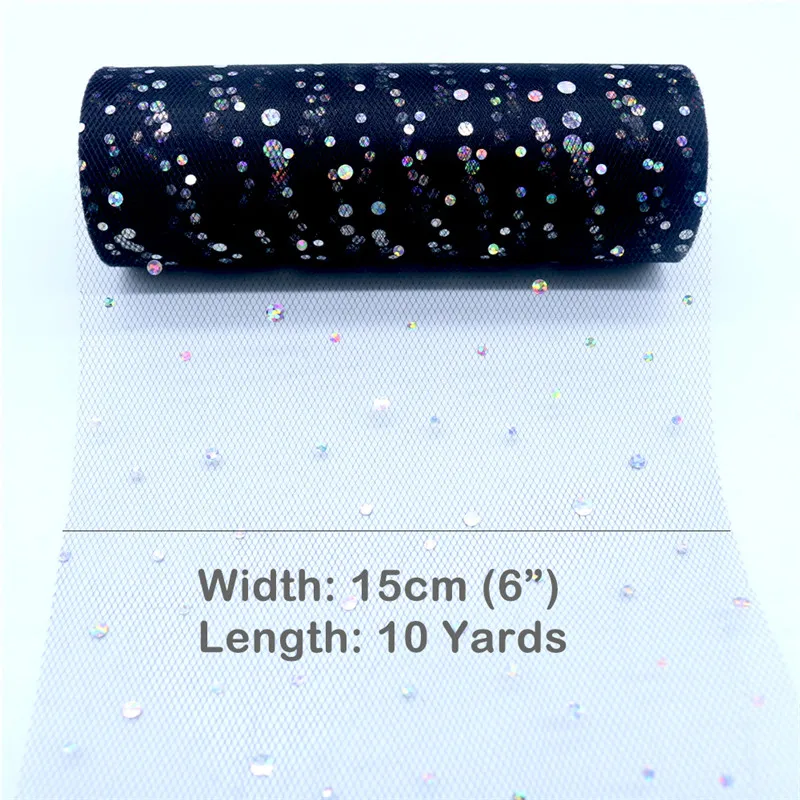 Glitter เลื่อม Tulle Roll 15 c - Glitter Tablecloth บทวิจารณ์และราคา