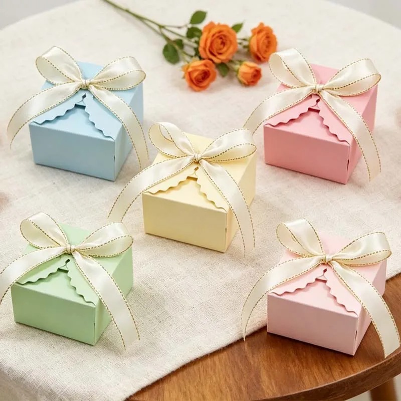 10/20PCS กระดาษคราฟท์กล่องของข - Event Party Box บทวิจารณ์และราคา
